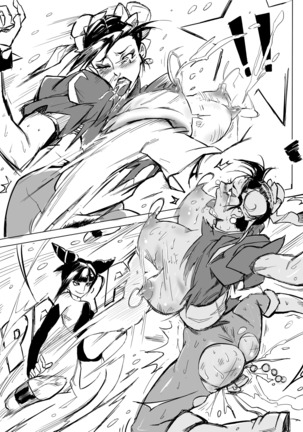 Chun-Li vs Juri Han Page #6