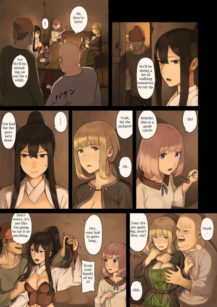 The Female Adventurers - Upon Arriving at an Oasis