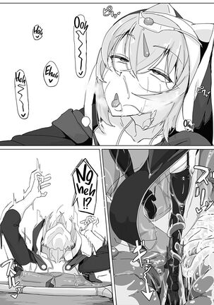 Teikyuu Zako Inma no Shokushu ga Fukai nanode Kankaku Shadan Mahou o Tenkai Shimashita wa!! Page #36