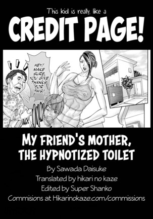 Tomodachi no Haha Saimin Benjo | My friend's mother, the hypnotized toilet Page #26