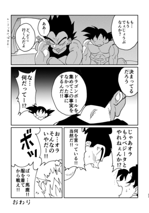 悟空とベジータのボーイズラブ - Page 21