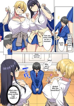 Ore no Dekachin ga Bakunyuu Bitch Gal-tachi ni Sakusei Saremakuru!! | My big ● is squeezed by huge breast bitch gals!! - Page 9