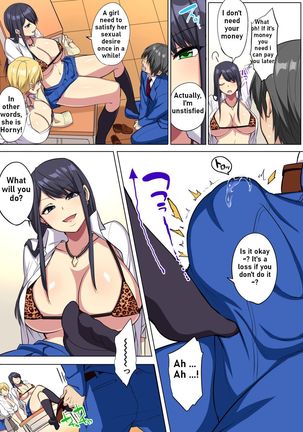Ore no Dekachin ga Bakunyuu Bitch Gal-tachi ni Sakusei Saremakuru!! | My big ● is squeezed by huge breast bitch gals!!