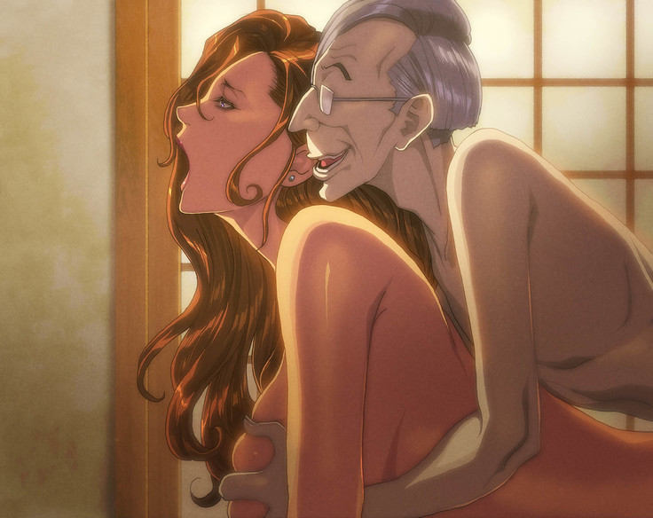 Netorare Tsuma ~Otto no Chichi to Kindan no Kankei~