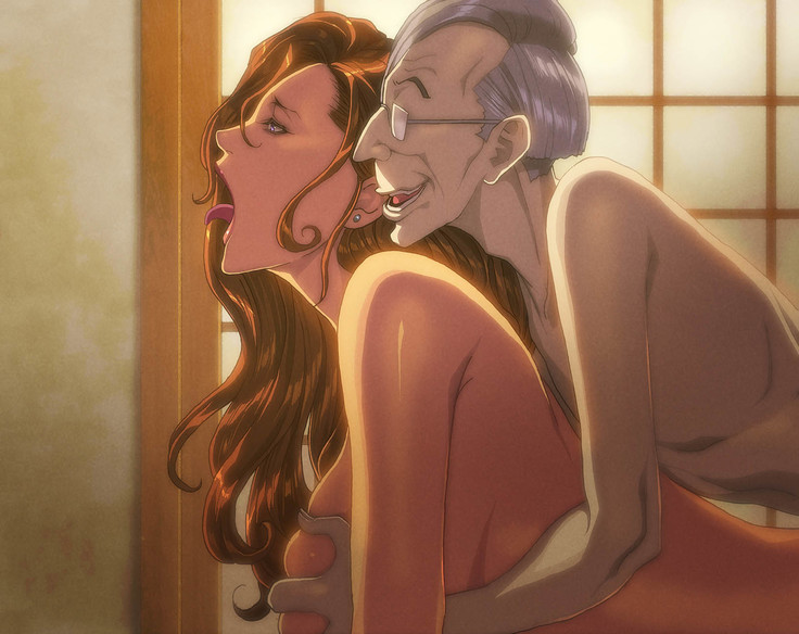 Netorare Tsuma ~Otto no Chichi to Kindan no Kankei~
