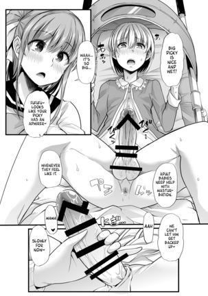 Mama to? ~Osanpo Shikoshiko to Onee-chan no Kuchiutsushi Milk~ Page #10