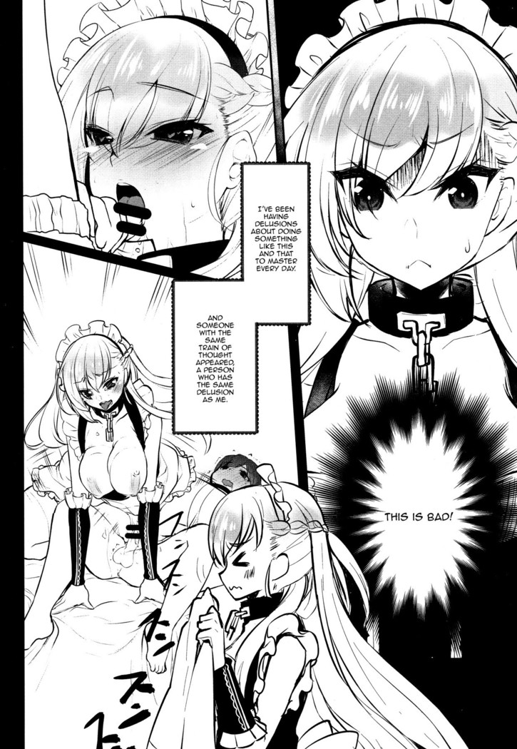Belfast desu, Goshujin-sama. | My name's Belfast, Master.
