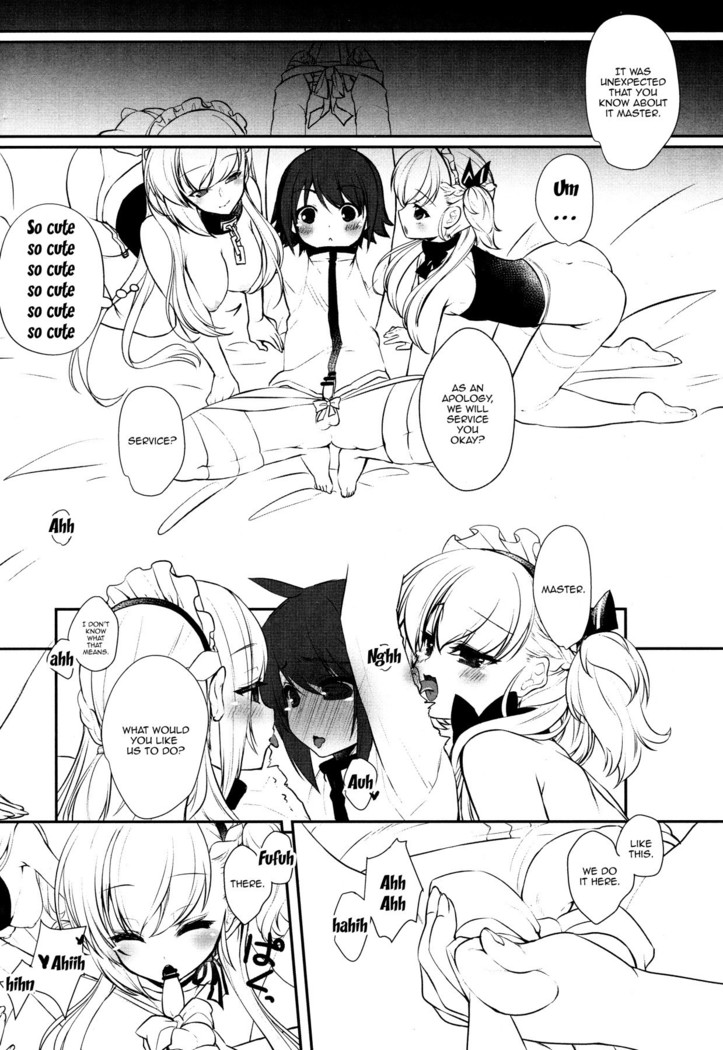 Belfast desu, Goshujin-sama. | My name's Belfast, Master.