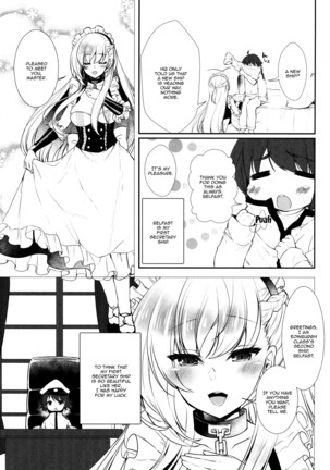 Belfast desu, Goshujin-sama. | My name's Belfast, Master. - Page 4