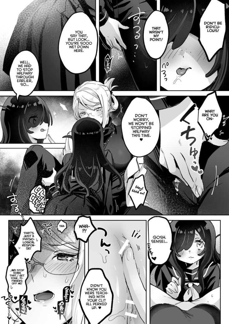 Hentai Seito ni Toritsukarete Shinu made Love Love Ecchi | Haunted by My Perverted Student As We Made Love to Death