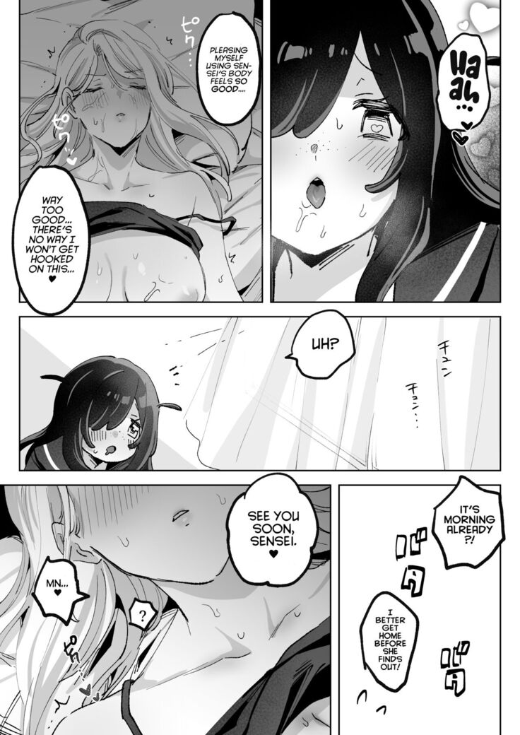 Hentai Seito ni Toritsukarete Shinu made Love Love Ecchi | Haunted by My Perverted Student As We Made Love to Death