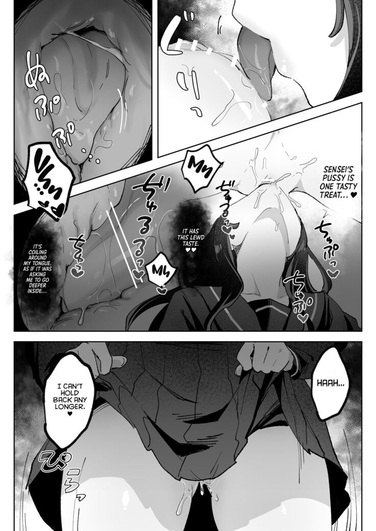 Hentai Seito ni Toritsukarete Shinu made Love Love Ecchi | Haunted by My Perverted Student As We Made Love to Death