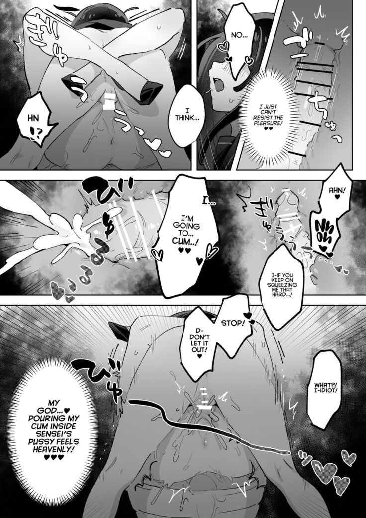 Hentai Seito ni Toritsukarete Shinu made Love Love Ecchi | Haunted by My Perverted Student As We Made Love to Death