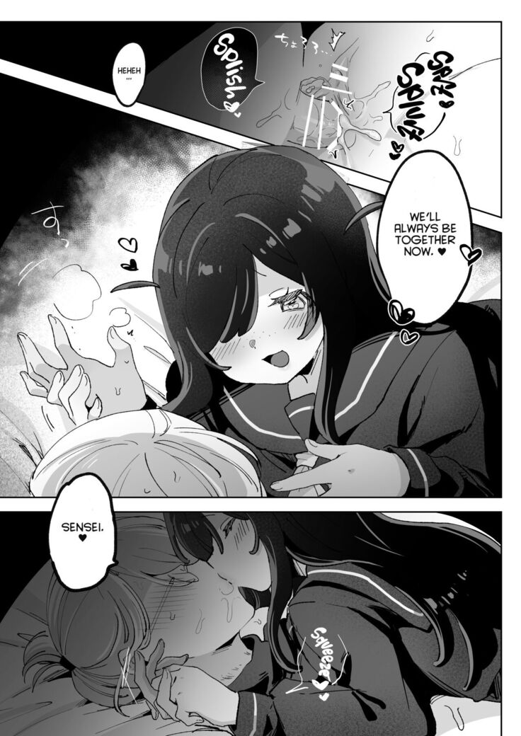 Hentai Seito ni Toritsukarete Shinu made Love Love Ecchi | Haunted by My Perverted Student As We Made Love to Death