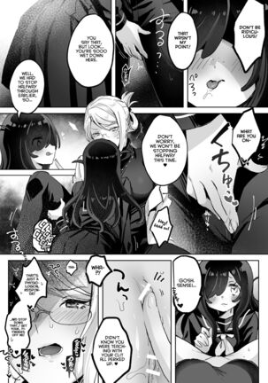 Hentai Seito ni Toritsukarete Shinu made Love Love Ecchi | Haunted by My Perverted Student As We Made Love to Death Page #13