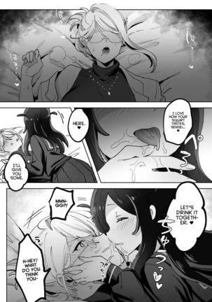 Hentai Seito ni Toritsukarete Shinu made Love Love Ecchi | Haunted by My Perverted Student As We Made Love to Death Page #52