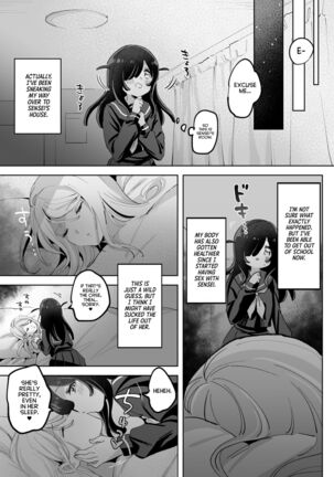 Hentai Seito ni Toritsukarete Shinu made Love Love Ecchi | Haunted by My Perverted Student As We Made Love to Death Page #37