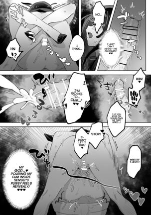 Hentai Seito ni Toritsukarete Shinu made Love Love Ecchi | Haunted by My Perverted Student As We Made Love to Death Page #28
