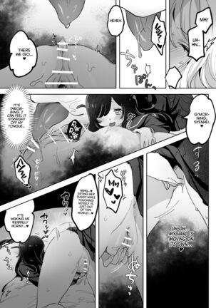 Hentai Seito ni Toritsukarete Shinu made Love Love Ecchi | Haunted by My Perverted Student As We Made Love to Death Page #40