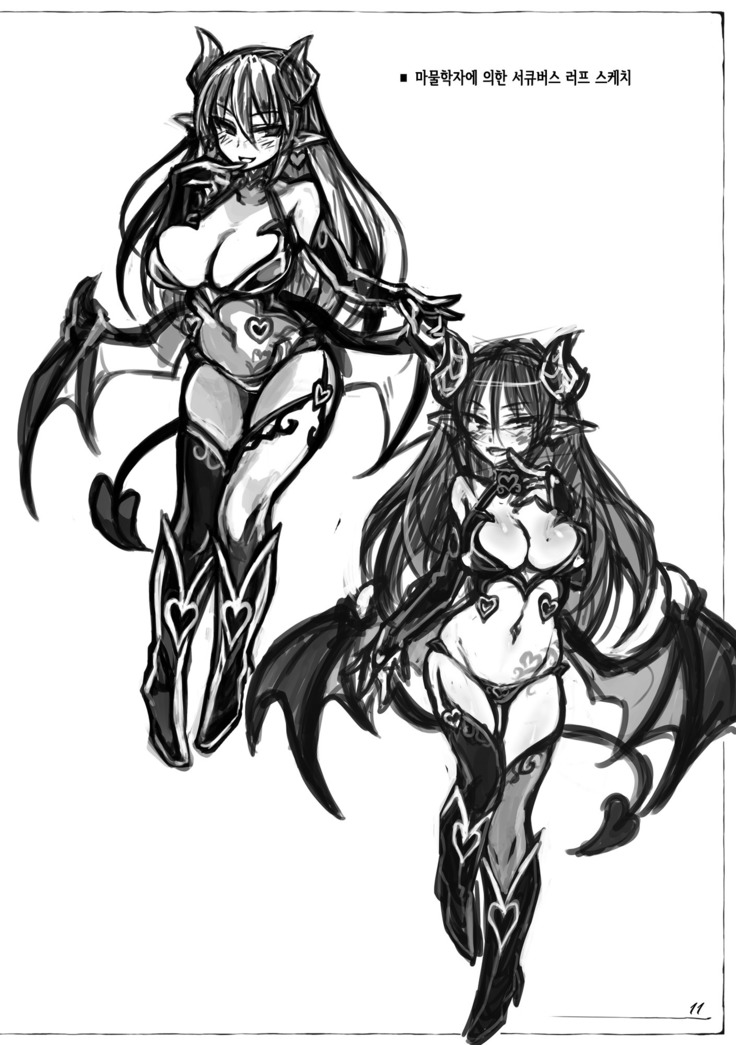 Monster Girl Encyclopedia Succubus Notebook