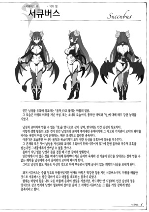 Monster Girl Encyclopedia Succubus Notebook