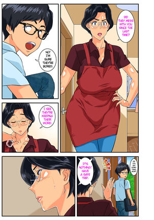Musuko no Migawari ni Ijimekko ni Karada o Sashidasu Kimajime de Okatai Bakunyuu Mama! Page #59