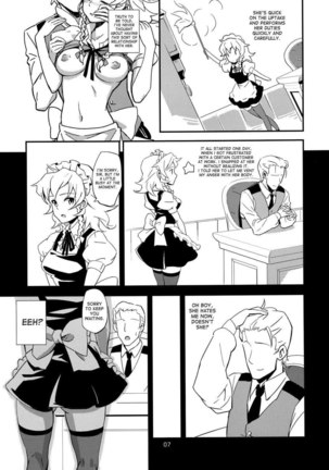 I hired Sakuya-san as my maid