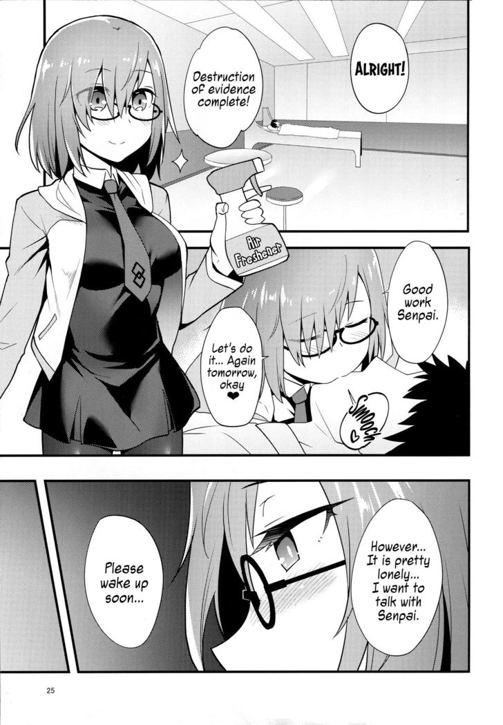 Mash ga Event de Neteru Senpai ni Itazura Suru Hon | Book About Mashu Molesting Senpai Who Is Sleeping Due to an Event