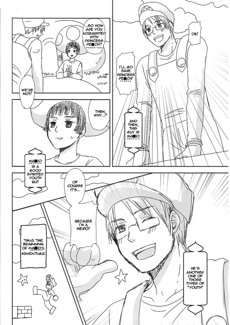 Hetalia Super Mayuge Brothers