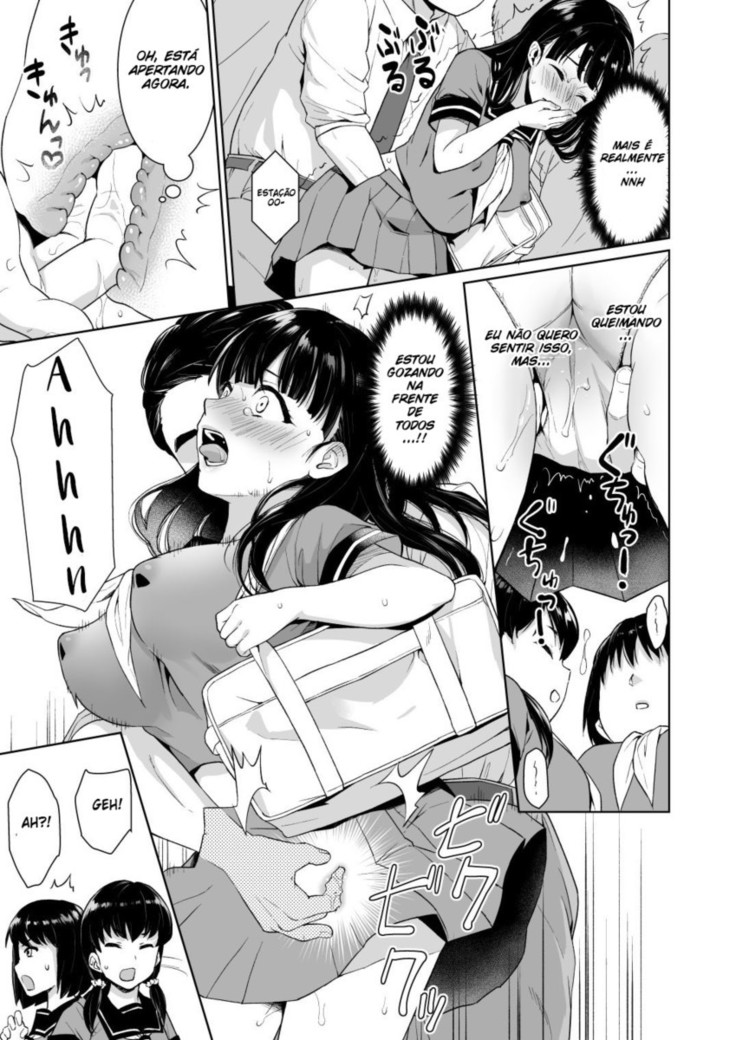 Iya da to Ienai Jimikei Shoujo to Chikan Densha