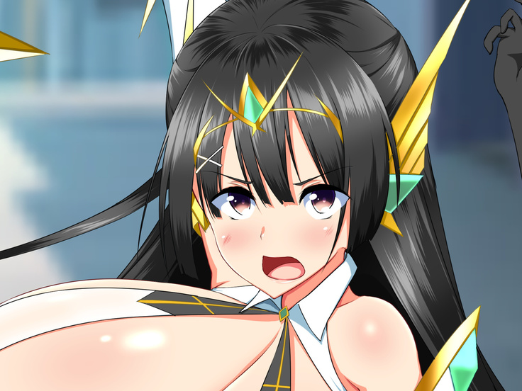 変身ヒロインVS巨大チ○ポ50本