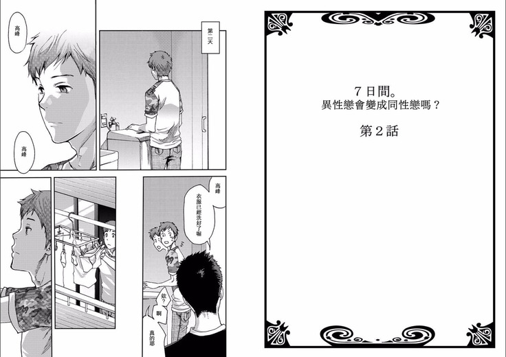 ７日間。～ノンケはゲイに目覚めるか？（１）