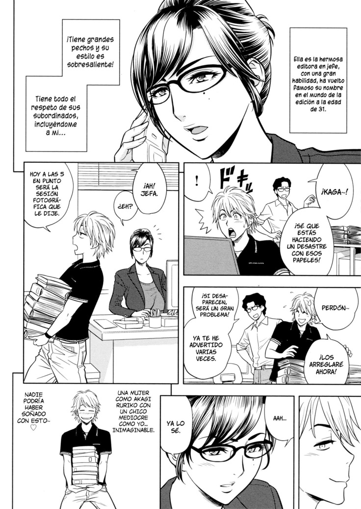 Bijin Henshuu-chou no Himitsu | El Secreto de la Hermosa Editora en Jefe Cap. 1-7