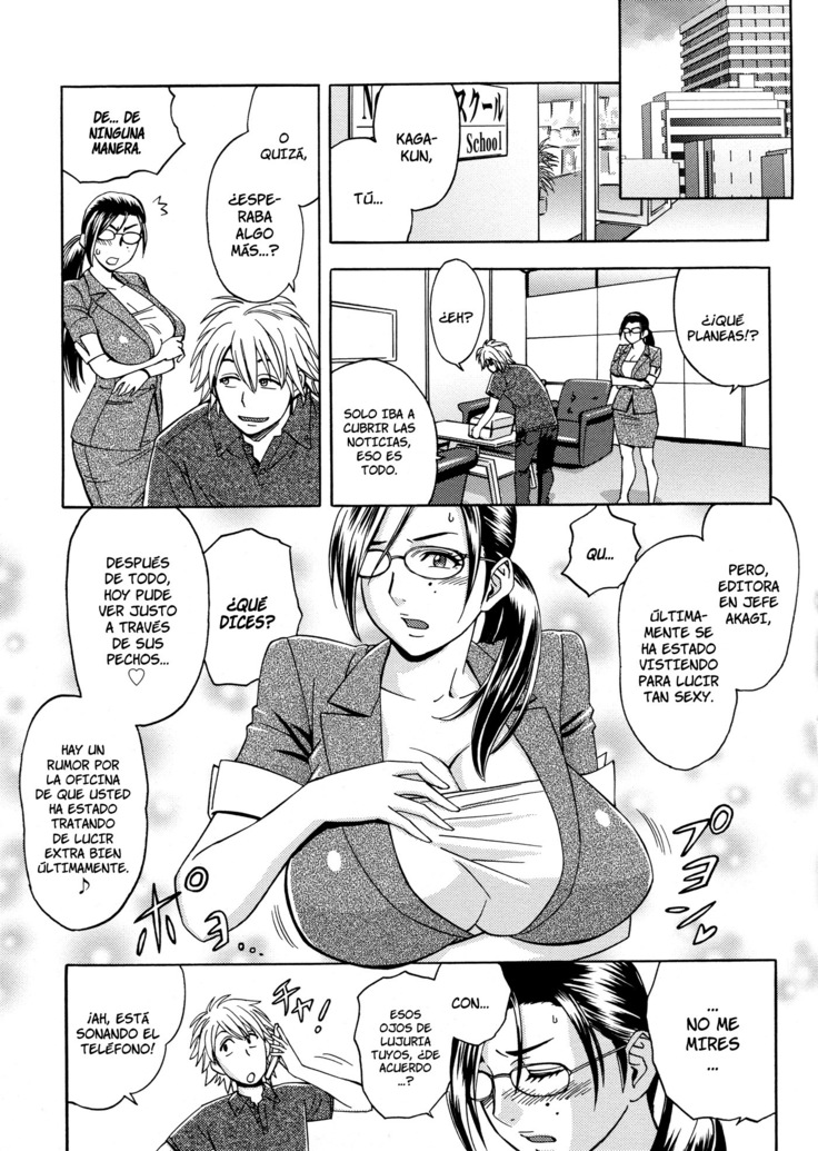 Bijin Henshuu-chou no Himitsu | El Secreto de la Hermosa Editora en Jefe Cap. 1-7