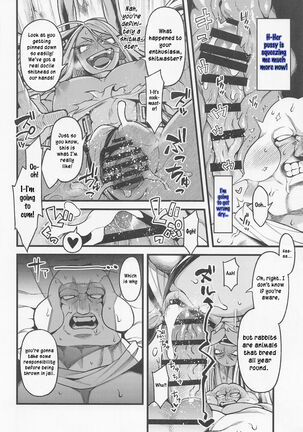 Ganbare!! Rabbit Hero!!! | Hang in there, Rabbit Hero! Page #13