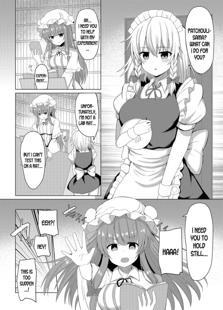 Patchouli no Jikken de Succubus ni Natta Sakuya-san