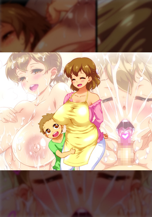 Boku to Mama no Ecchi na Milk Kinenbi Page #151
