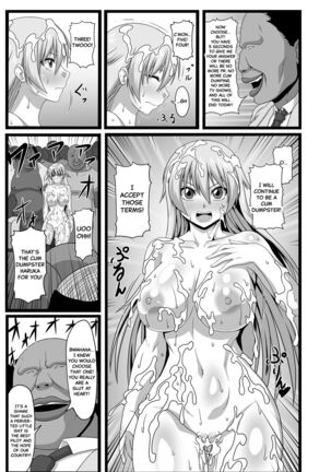 Watashi wa Seiyoku no Hakeguchi! Hakudaku no Nikubenki Haruka | I'm The Outlet For Your Sexual Urges! Soiled Cum Dumpster Haruka - Page 15