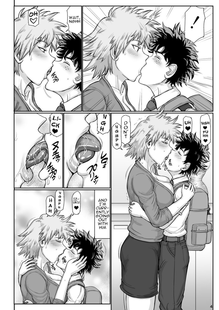 [Gouon (SWA)] Uwakinhaha Bakugou-mama wa Kyou mo Wakai Ko to Gachihame Sex Shiteimasu. | Cheating Mama - Once Again Today Mama Bakugou Is Having Sex With a Young Guy (Boku no Hero Academia) [English] {Doujins.com} [Digital]