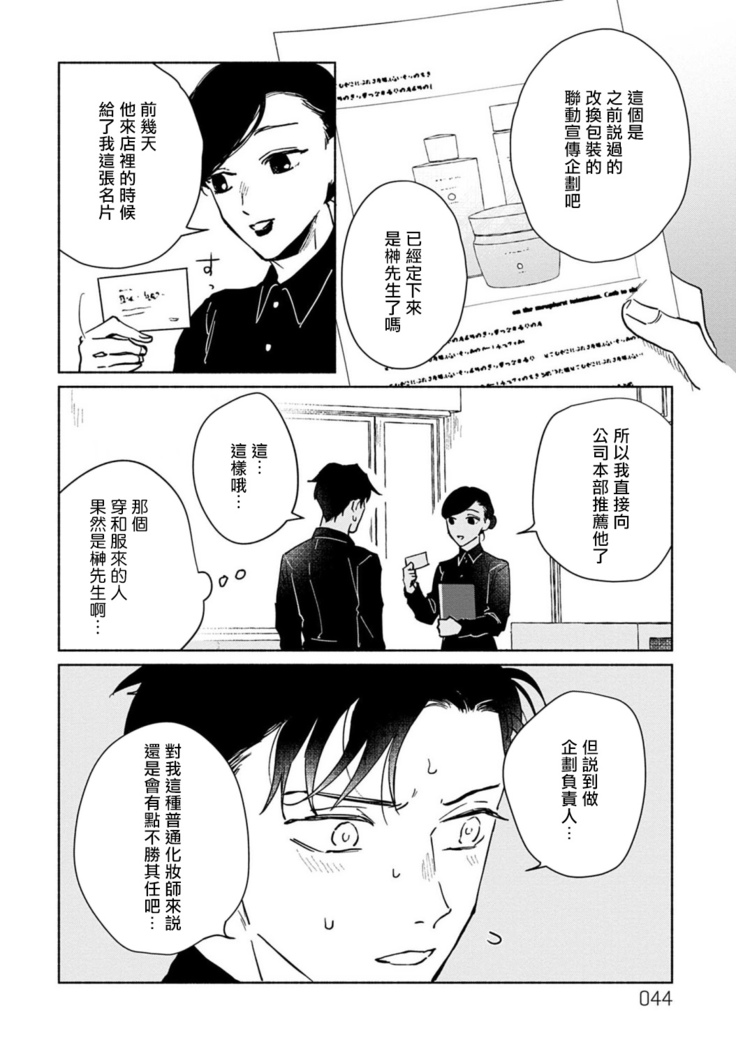 Shougeki Oshi no Biyoukei Haishinsha ga Kyaku toshite Kita Kekka,,, | 【震惊】我喜欢的美妆博主竟然是我的客人、、、 Ch. 2