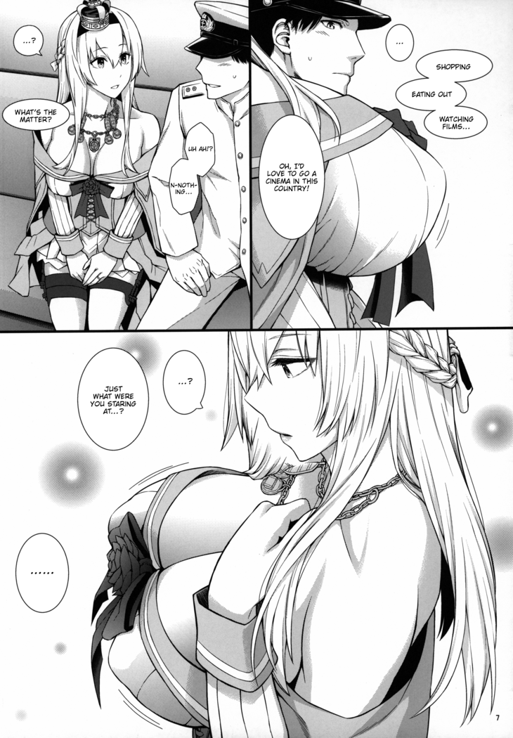 War-sama wa Seiyoku ga Tsuyoi. | Her Majesty Warspite has a strong sex drive.