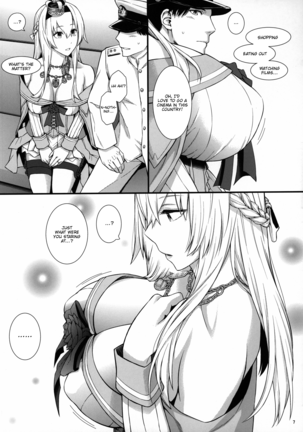 War-sama wa Seiyoku ga Tsuyoi. | Her Majesty Warspite has a strong sex drive.