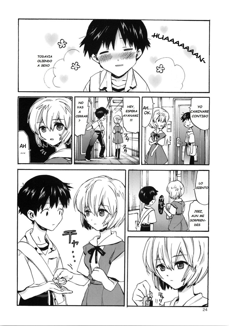 Shinji to Ayanami ga Love Love | Love Rei X Shinji