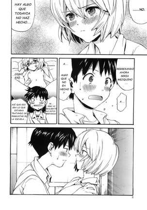 Shinji to Ayanami ga Love Love | Love Rei X Shinji Page #7