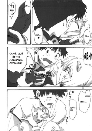 Shinji to Ayanami ga Love Love | Love Rei X Shinji - Page 29