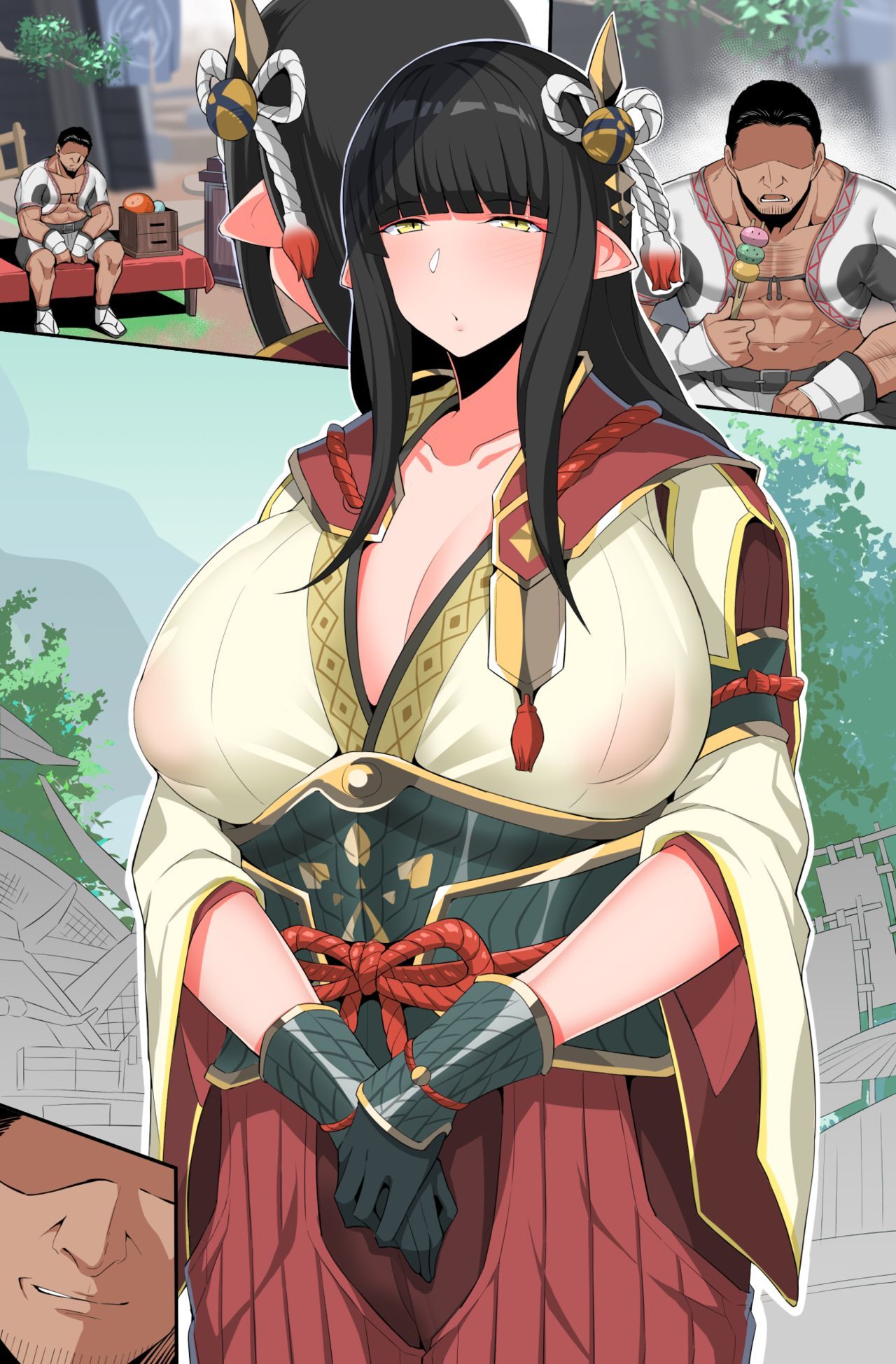 Eeeegui Kijoui de Shibortotte Kuru Hinoe-jou | Hinoe San hold you in the  cowgirl position - English - Monster Hunter Hentai
