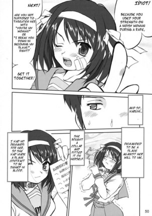 Suzumiya Haruhi no Fukujuu - Page 47