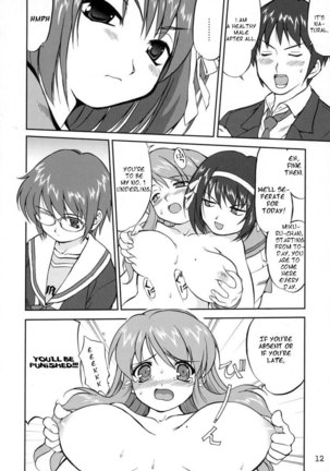 Suzumiya Haruhi no Fukujuu - Page 9