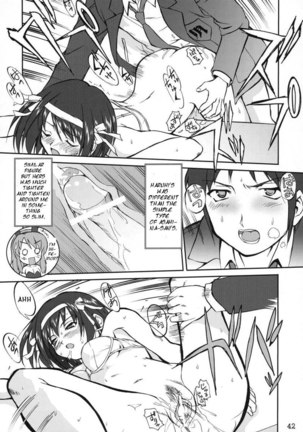 Suzumiya Haruhi no Fukujuu - Page 39