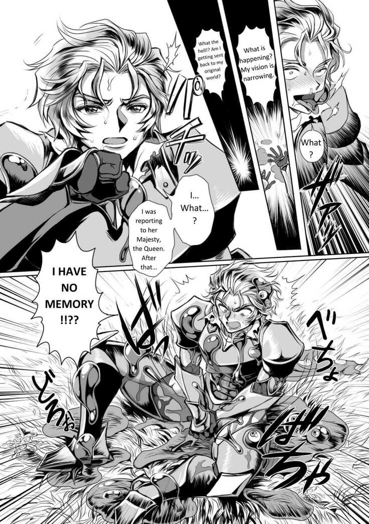 Possessed Knight Stallion-Taken Over By Disgusting Man Raped and Climaxes Unsightly - English